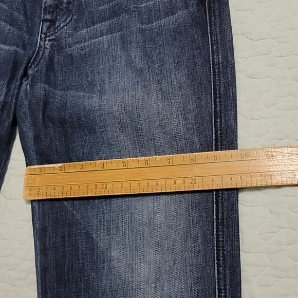 7 For All Mankind Boot Cut Jeans Sz 30x33 - Picture 9 of 13